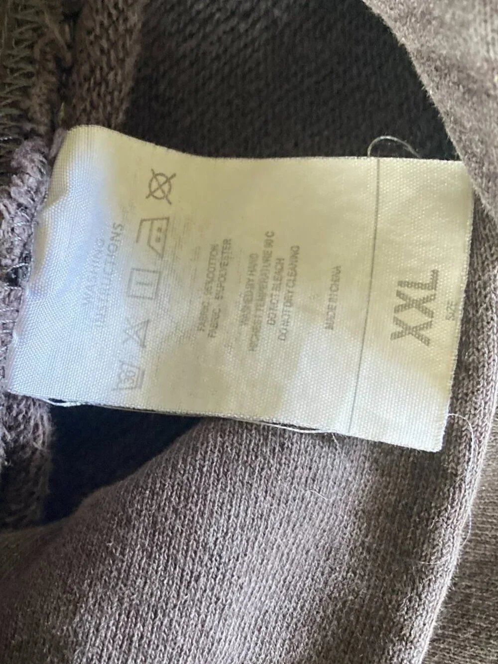 Camp Flog Gnaw Sweatshirt Men XXL Lucky Me I See Ghosts Kid Cudi Nov 11 Kanye - Picture 6 of 7